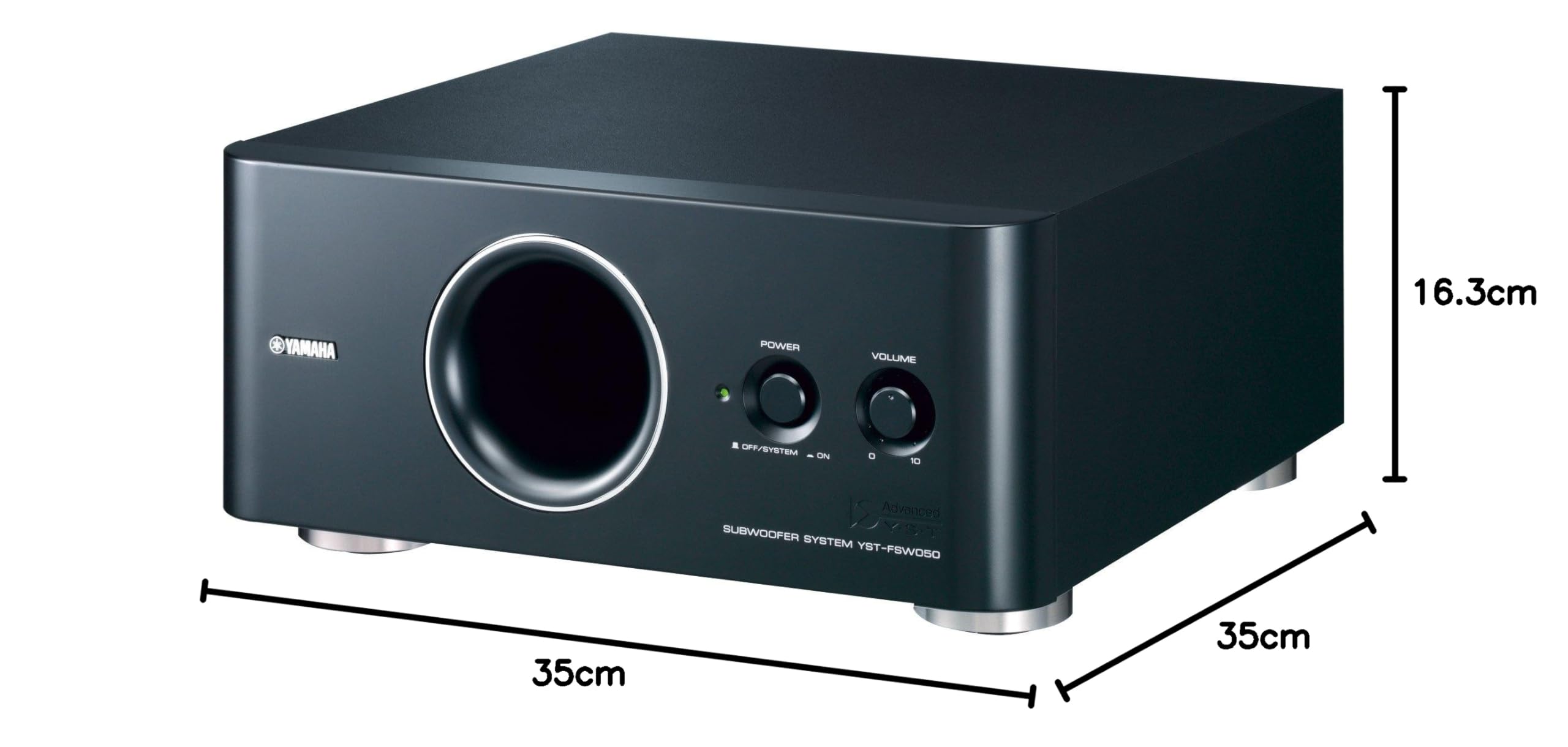 Amazon.co.jp: YAMAHA サブウーファーシステム YST-FSW050(B)ブラック