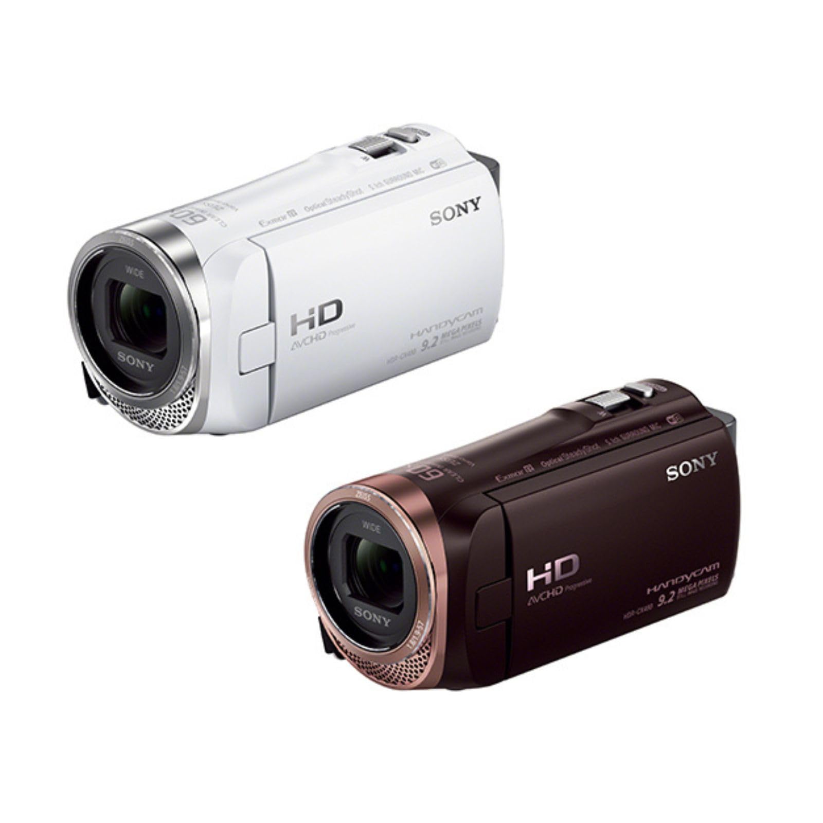Amazon.co.jp: Sony Handycam HDR-CX480 HD Camcorder, White, 30x