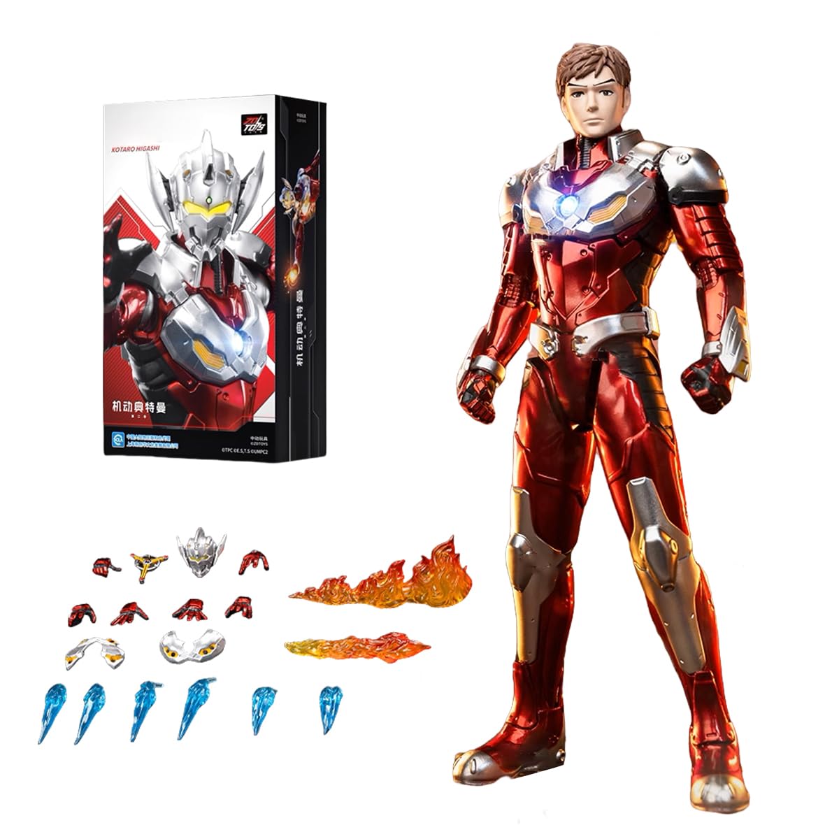 Amazon.co.jp: HiPlay 中動玩具 ZDTOYS 1/10 機動ウルトラマン-タロウ