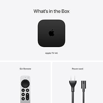 Apple TV 4K (2022) Wi‑Fi + Ethernet with 128GB Storage (3rd