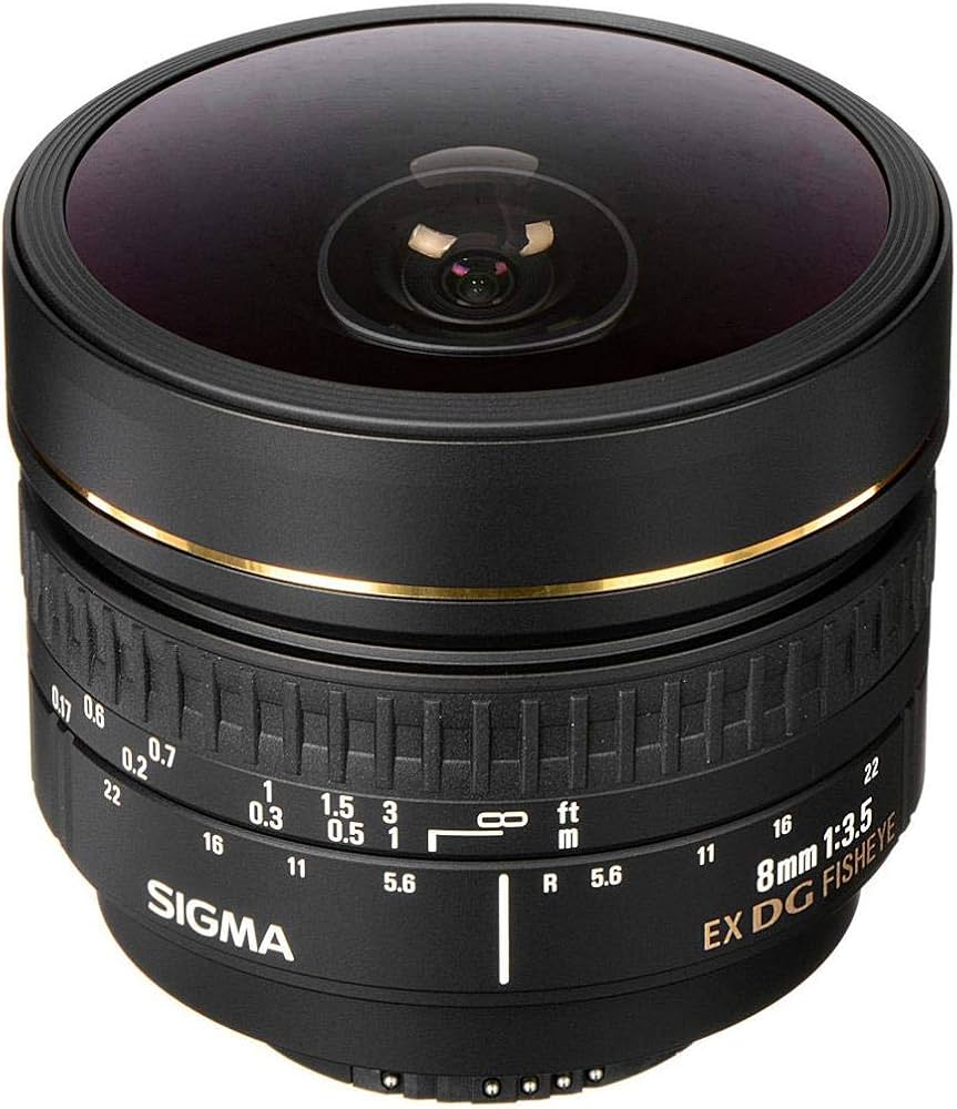 Amazon.com : Sigma 8mm f/3.5 EX DG Circular Fisheye Fixed Lens for