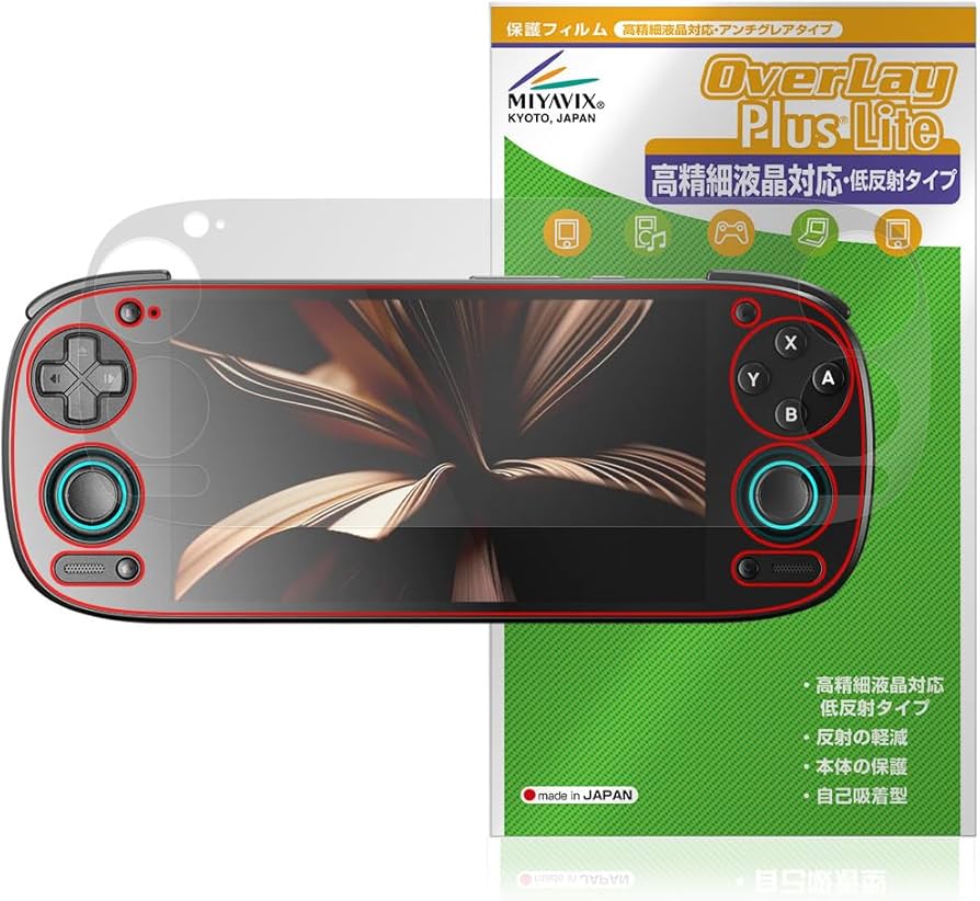 Amazon | ミヤビックス RETROID pocket 5 対応 保護 フィルム 高精細