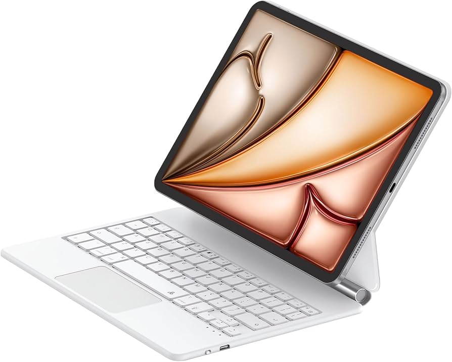 Amazon.com: VOWUBO Magic Keyboard for iPad Air 11 inch M3/M2