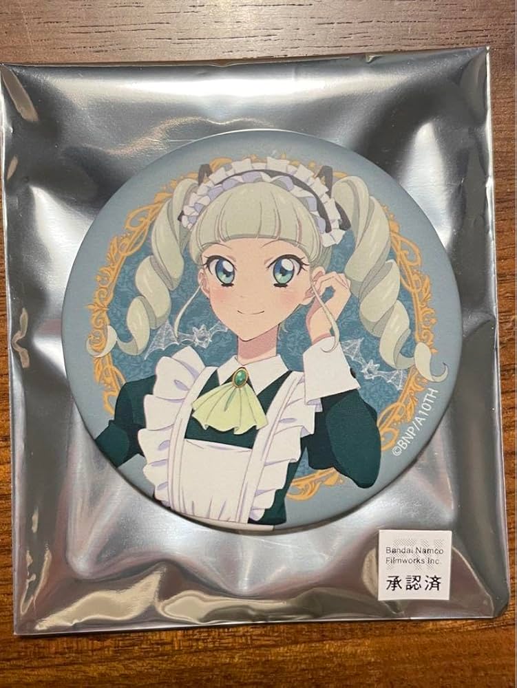 Amazon.co.jp: アイカツ 藤堂ユリカ 缶バッジ メイド キャラバッジ