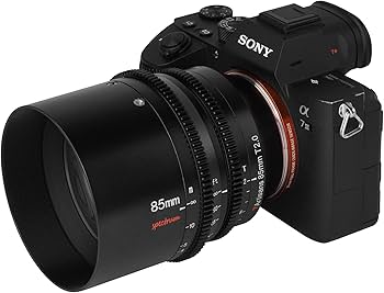 Amazon.co.jp: 7artisans 50mm T2.0 大口径シネレンズ Sony Eマウント