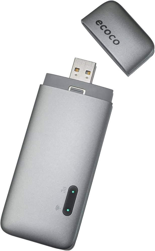Amazon.co.jp: 【ecoco】1年間 ギガ 付 USB型 スティック Wi-Fi 契約
