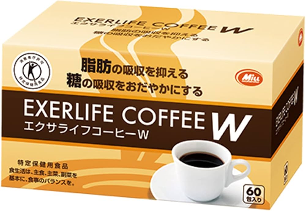 Amazon.co.jp: 特定保健用食品 エクサライフコーヒーW 60包入り : 食品