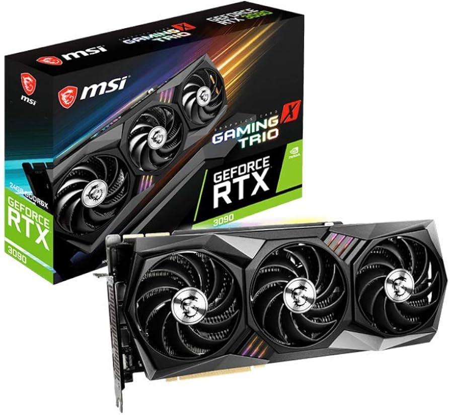Amazon.com: MSI Gaming GeForce RTX 3090 24GB GDRR6X 384-Bit HDMI