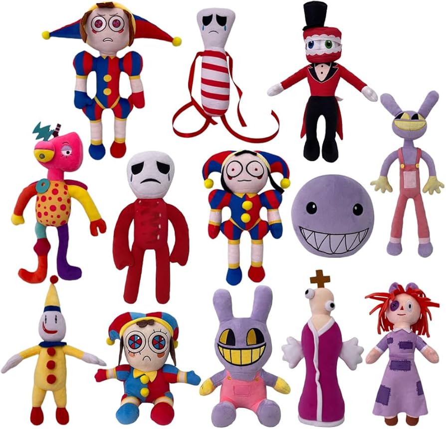 Amazon.co.jp: Maxg アメージング デジタル サーカス ぬいぐるみ