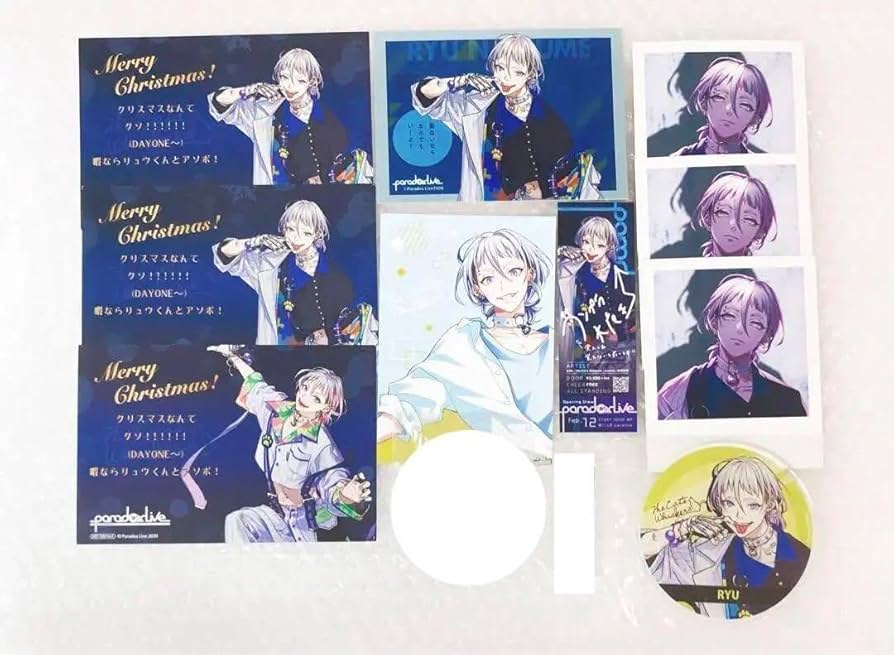 Amazon.co.jp: パラライ 棗リュウ 特典 ホスト 名刺 紙類など paradox