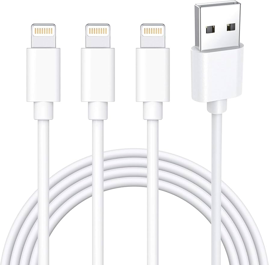 Amazon.co.jp: iphone 充電ケーブル 純正 ライトニングケーブル 2m*3本