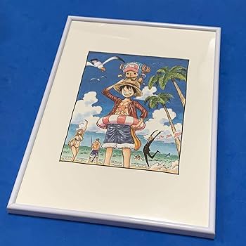 Amazon.co.jp: ワンピース 複製原画 A4 額装品 少年ジャンプ （検