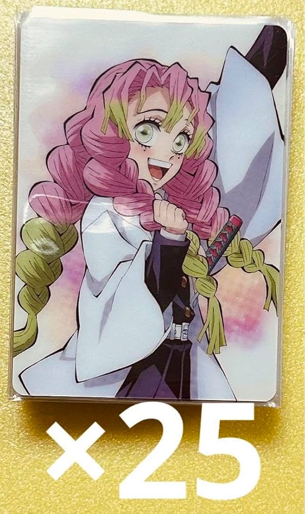 Amazon.co.jp: 鬼 滅 イオン 立ち絵 ランダムカード 甘露寺蜜璃 : おもちゃ