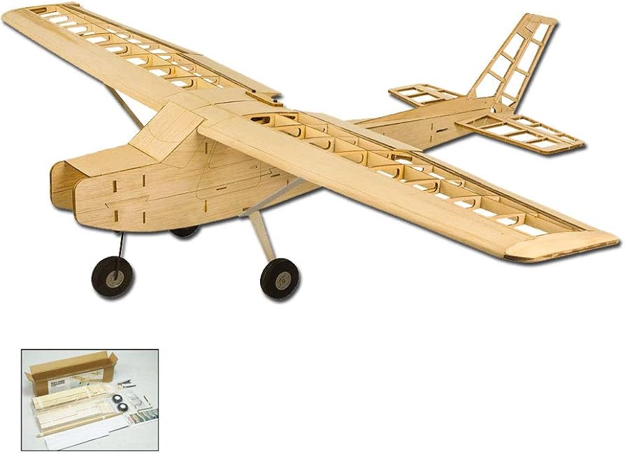 Amazon | Balsawood 電動トレーニング飛行機 1200mm T-20 セスナ 152