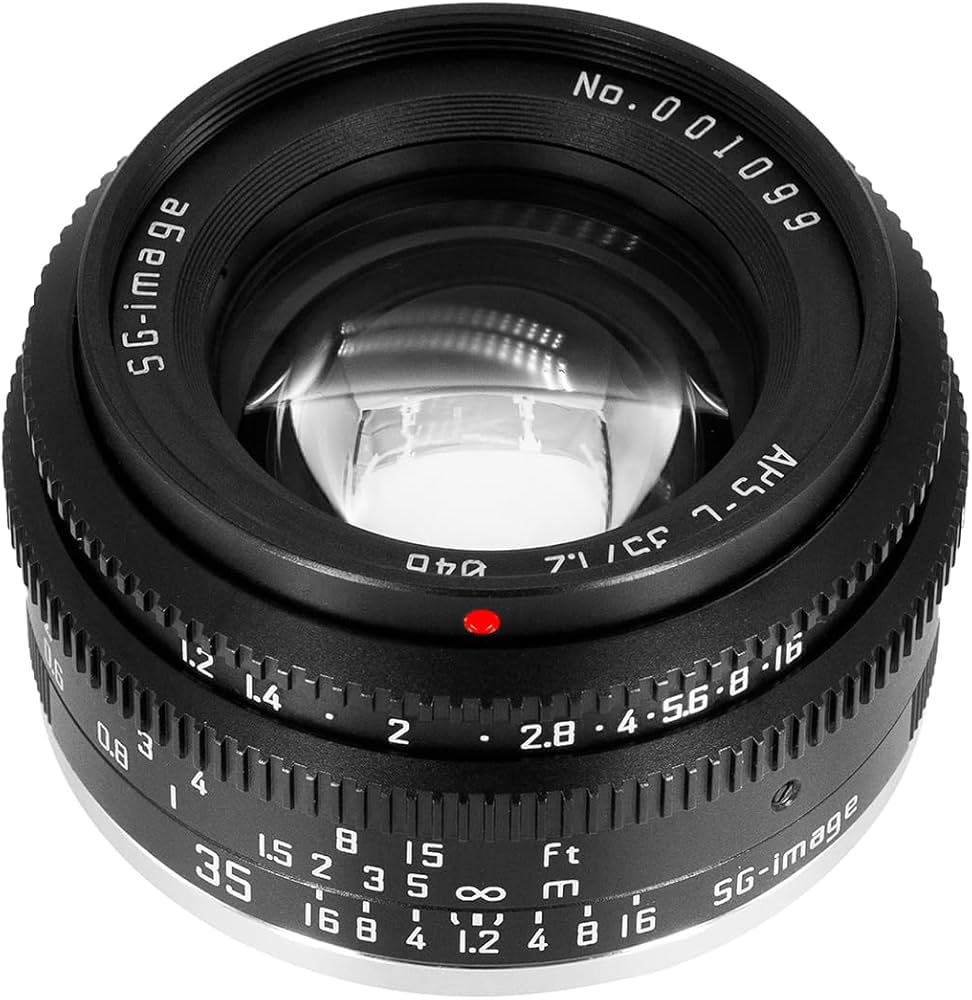 Amazon.co.jp: SG-image 35mm F1.2 APS-C対応 Xマウント 大口径 単焦点