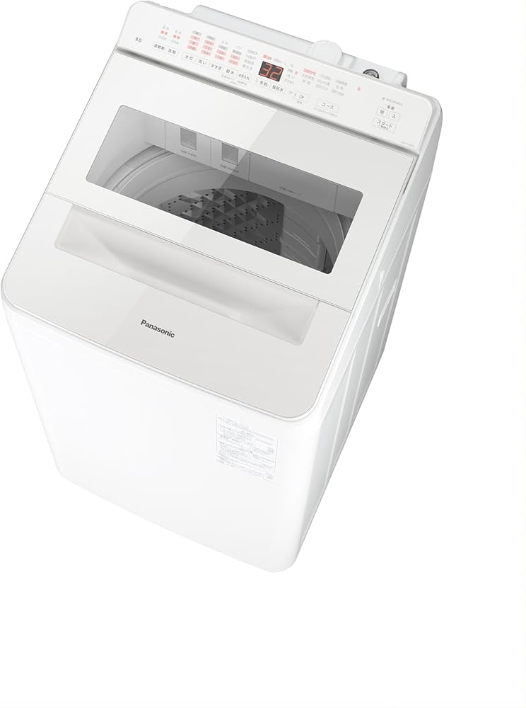 Amazon | パナソニック 全自動洗濯機 8kg NA-FA8K5-W ホワイト 液体