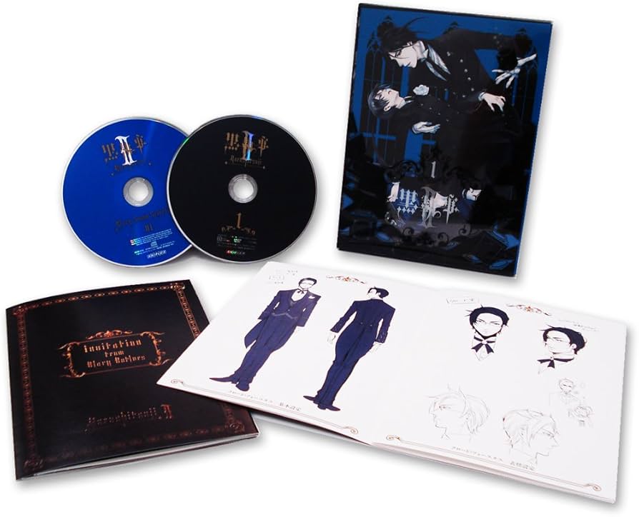 匿名配送‼️】黒執事【1期+2期+OVA+映画】DVD 21巻セット 匿名配送