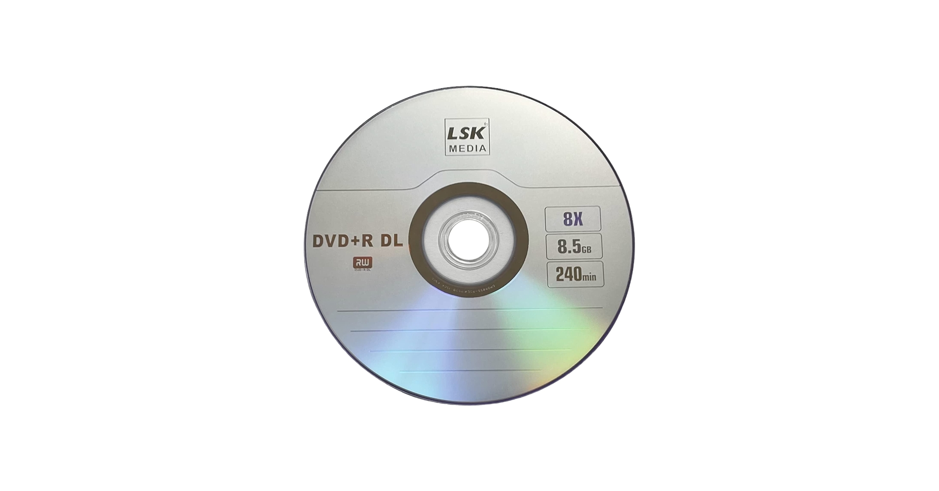 Amazon.com: DVD+R DL Double Layer Logo 8X 8.5GB 240min Video – LSK