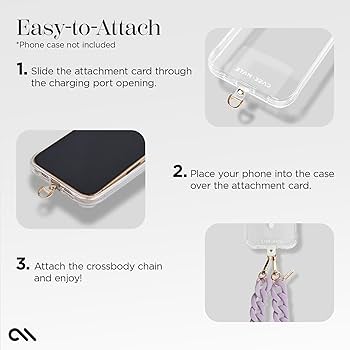 Amazon.com: Case-Mate Crossbody Phone Lanyard / Chain [Works with