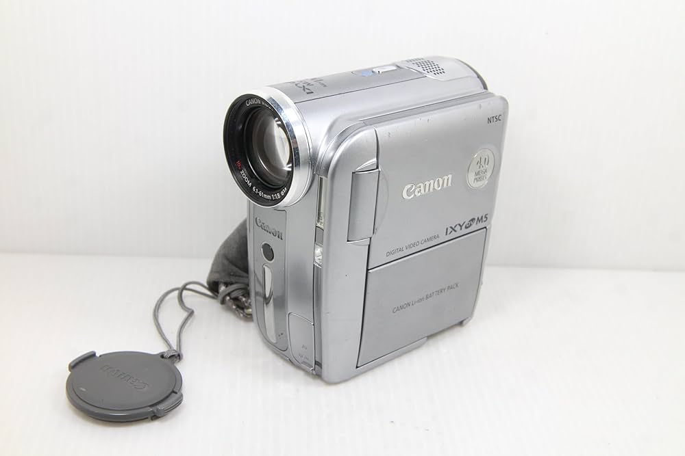 Amazon | Canon IXY DVM5(ソードシルバー) 429万画素 10倍ズーム