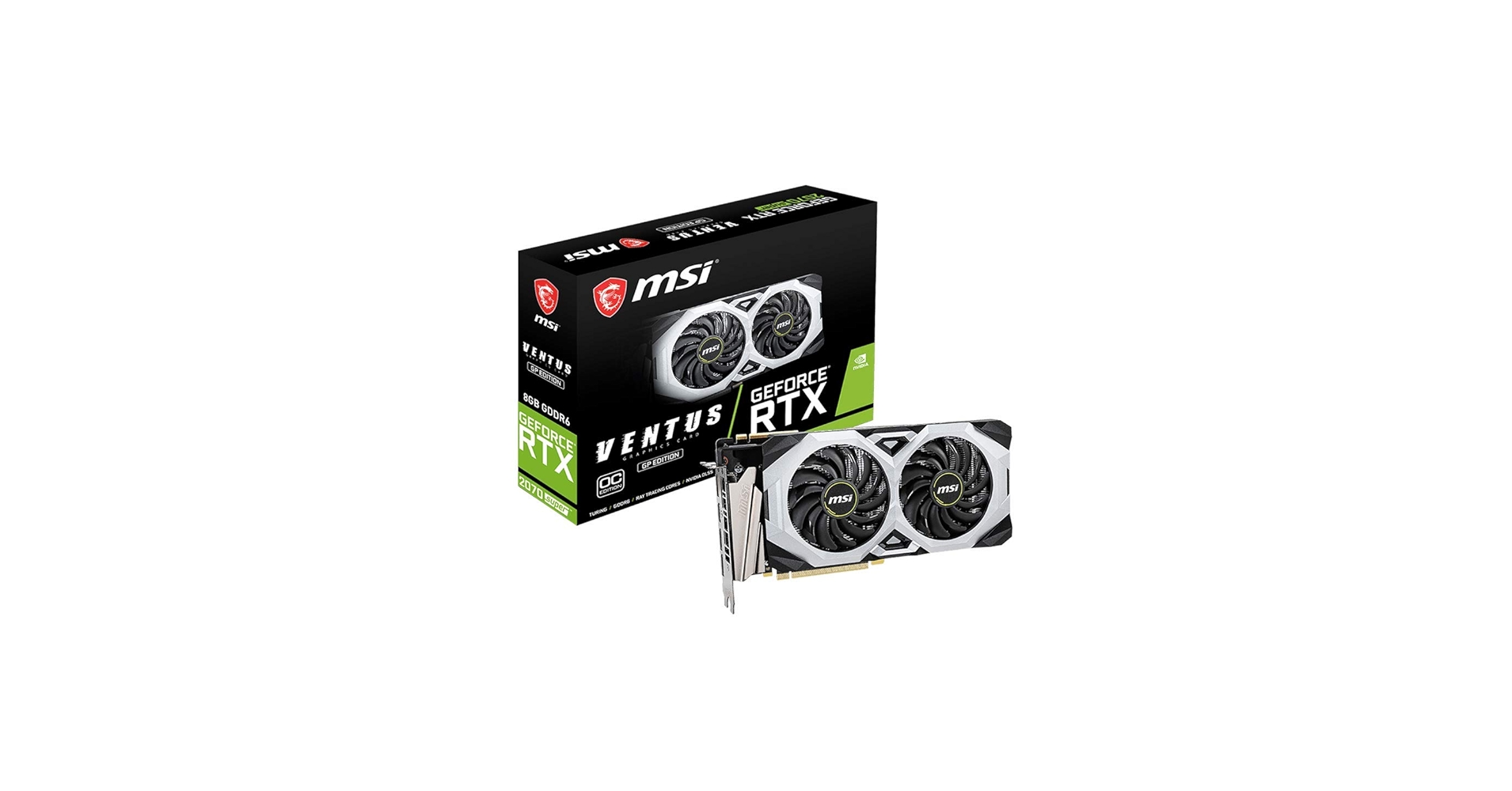 Amazon.com: msi Gaming GeForce RTX 2070 Super 8GB GDRR6 256-bit