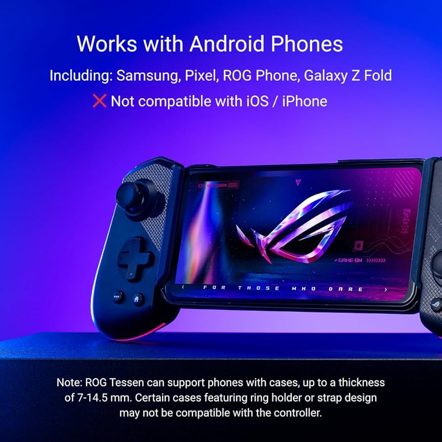 Amazon.co.jp: ASUS モバイルゲーム用コントローラー ROG Tessen