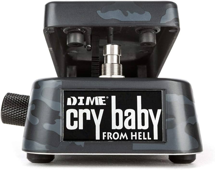 Amazon.com: Dunlop DB01B Dime Crybaby From Hell Wah Pedal w