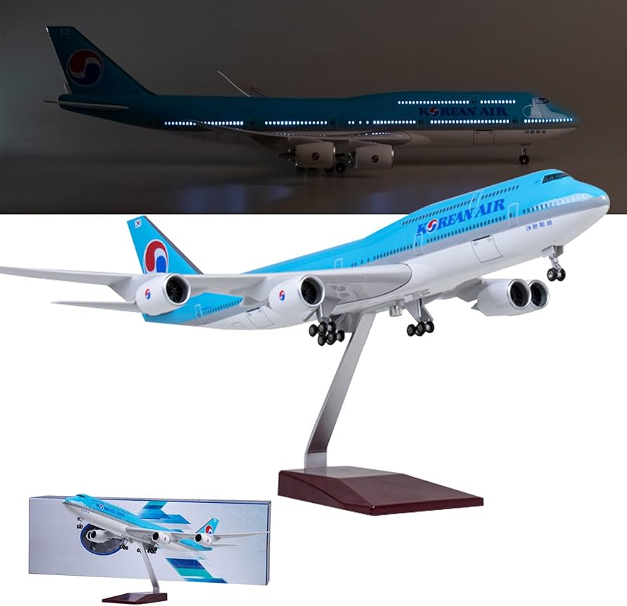 Amazon.co.jp: AZIZAT 18.5「1：150スケール模型飛行機韓国ボーイングB