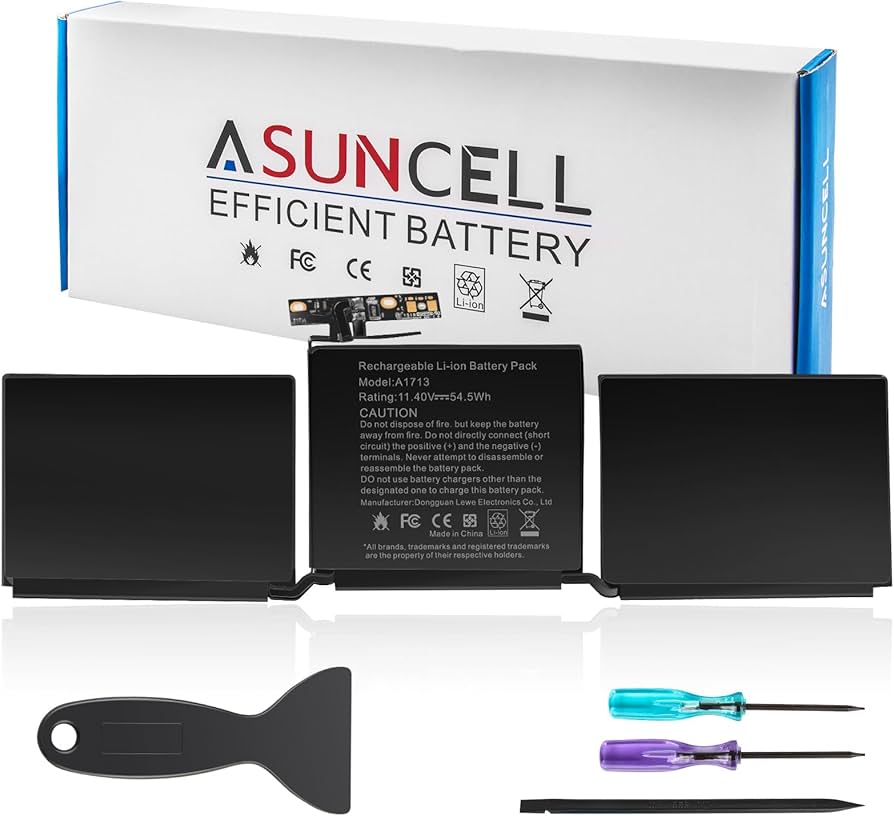 Amazon.com: Battery Replacement for MacBook Pro A1708(2016,2017