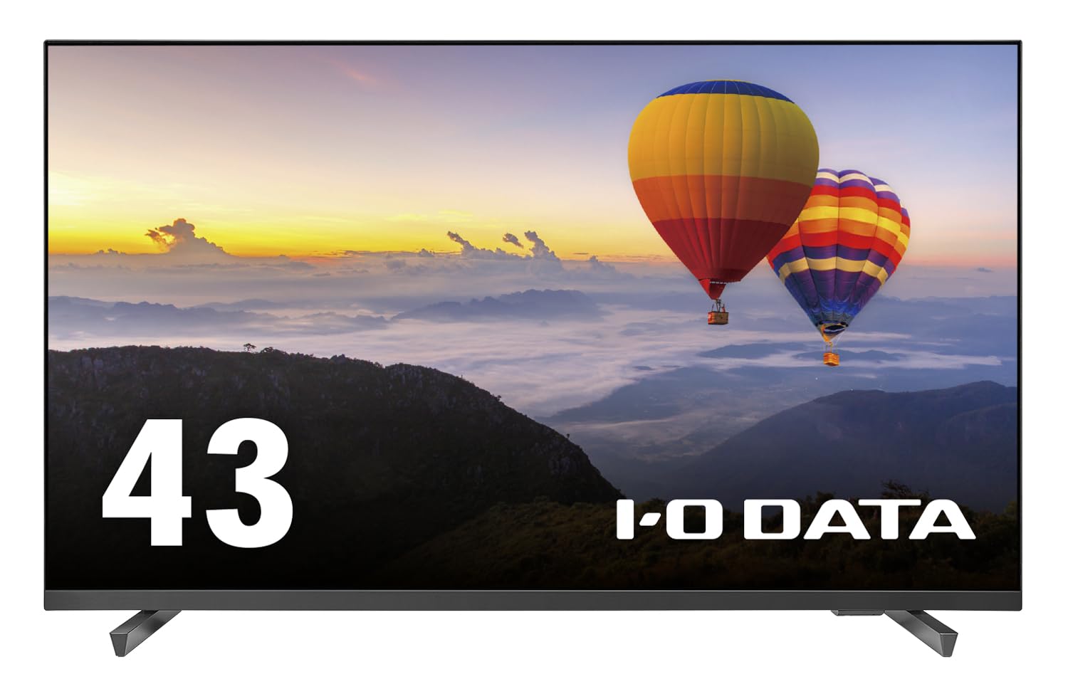 Amazon.co.jp: I-O DATA アイ・オー・データ 3辺フレームレス 43型