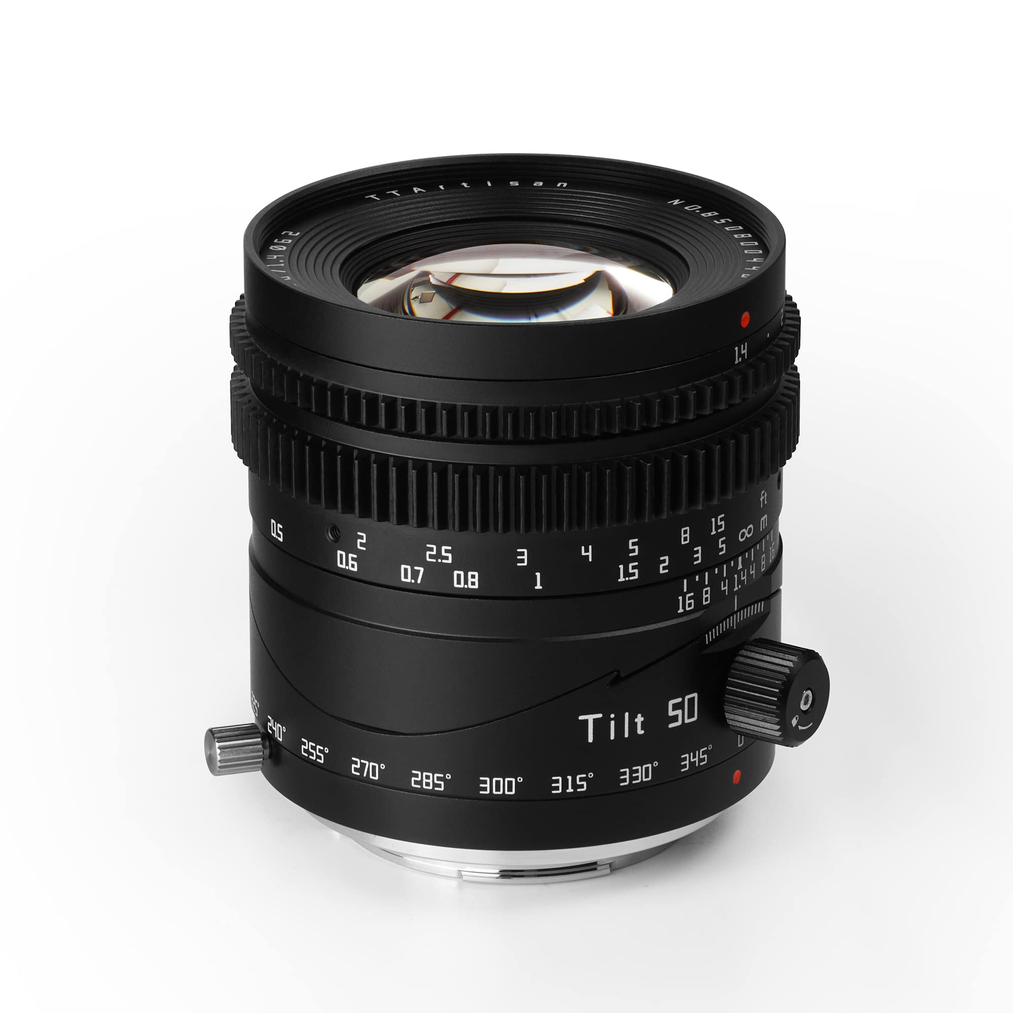 Amazon.com : TTArtisan 50mm F1.4 Tilt Manual Lens Large Aperture