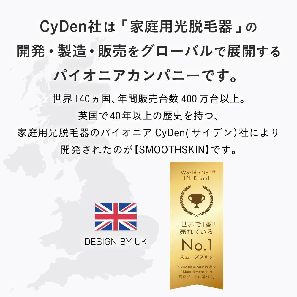 Amazon | スムーズスキン pure fit 家庭用 光脱毛器 100万回照射 ヒゲ
