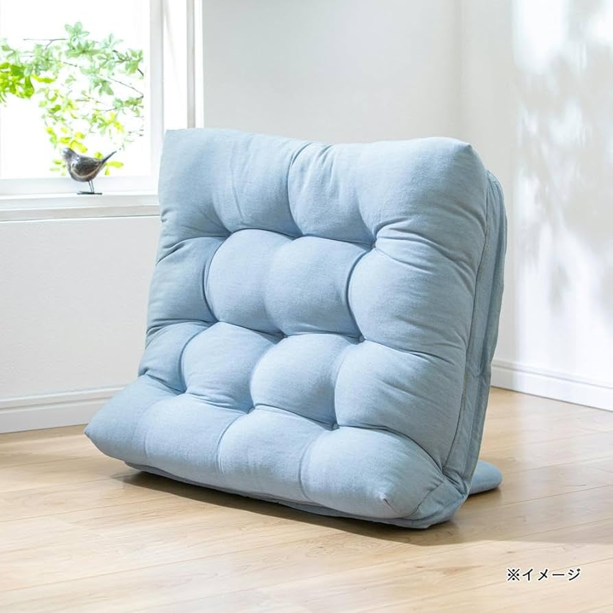 Amazon｜カインズ(CAINZ) カバーが洗える背もたれイス F-Lepoco デニム