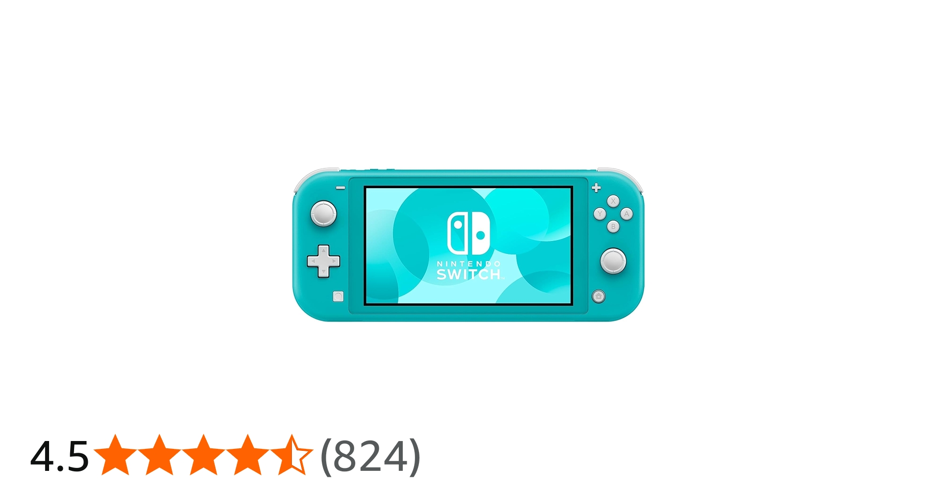 Nintendo Switch Lite Hand-Held Gaming Console - Turquoise (HDH-001
