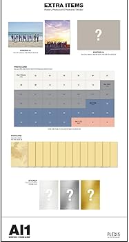 Amazon.com: SEVENTEEN [AL1] 4th Mini Album ALONE + AL1 + ALL 3 Ver