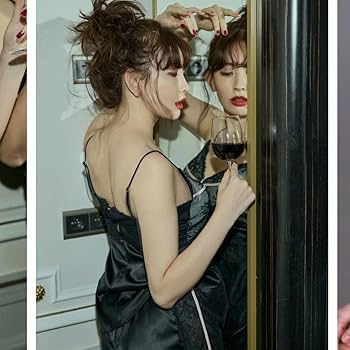 Amazon.co.jp: ROSIER ハーリップトゥー ROOMWEAR Camisole Set 小嶋陽