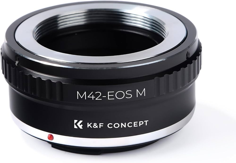 Amazon | K&F CONCEPT マウントアダプター M42 Canon対応 EFマウント