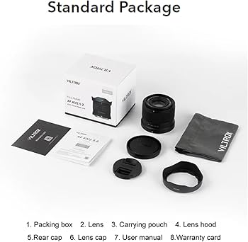Amazon.co.jp: VILTROX AF 40mm F2.5レンズ フルサイズ カメラ レンズ