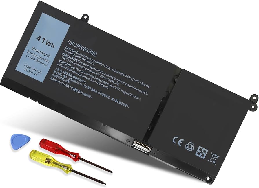 Amazon.com: 41Wh G91J0 Battery for Dell Latitude 3520 3320 3330