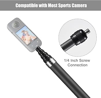 Amazon | Insta360に対応 超長い 3m自撮り棒 見えない自撮り棒 長さ