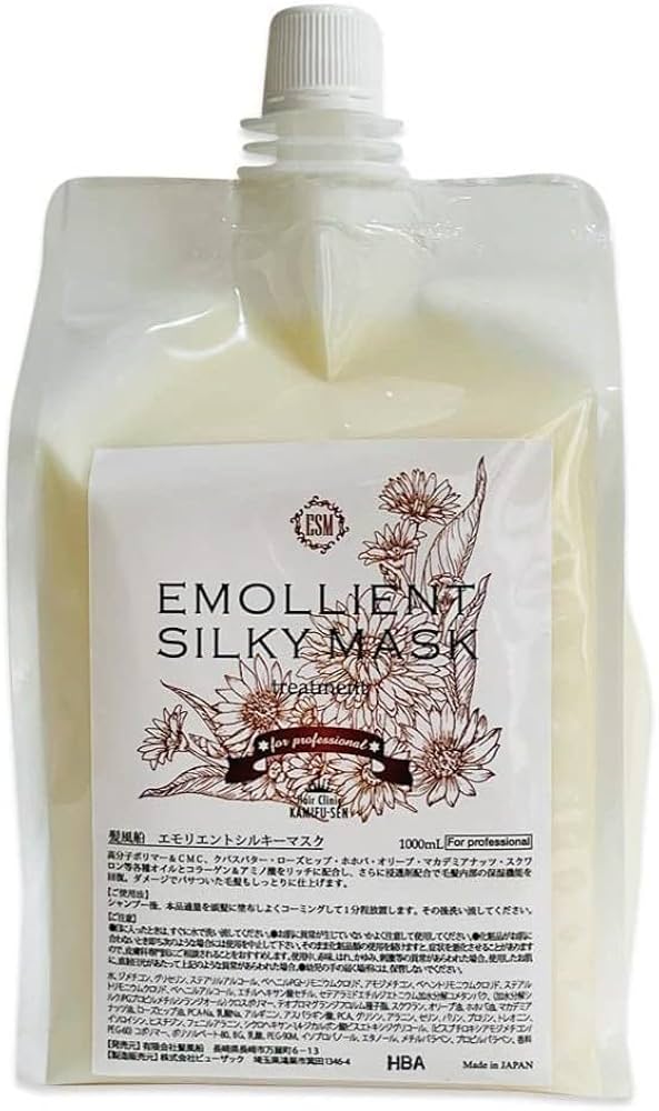 Amazon | 【 髪風船 】【詰め替え用】 エモリエントシルキーマスク