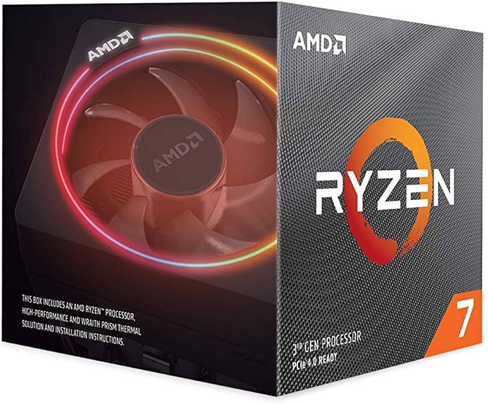 Amazon | AMD Ryzen 7 3800X with Wraith Prism cooler 3.9GHz 8コア
