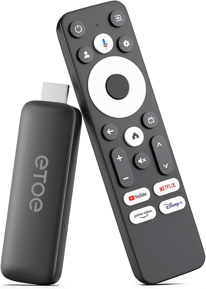 Amazon | ETOE Google TV ボックス、Netflix 認定、ストリーミング