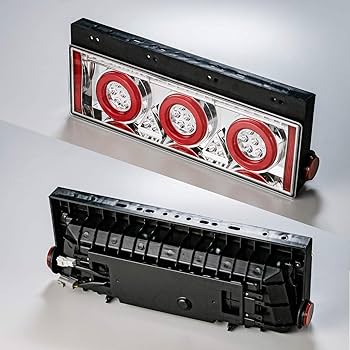 Amazon | トラック テールランプ 汎用 社外品 中型 大型トラック