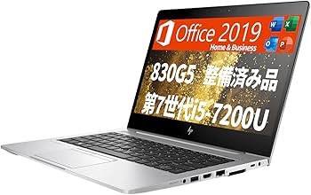 Amazon | 【整備済み品】 HP ノートパソコン 830G5/13.3型フルHD/Win