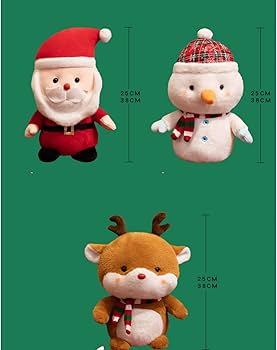 Amazon｜ぬいぐるみ サンタさん 25cm クリスマス プレゼント 添寝枕