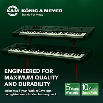 Amazon.com: K&M Konig & Meyer Keyboard Stacker, Red (18811.000.91