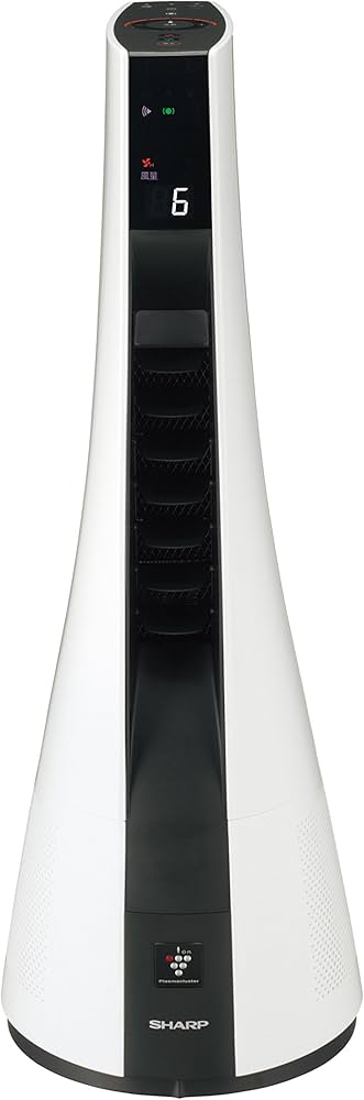 Amazon | SHARP プラズマクラスター搭載 ヒートイオンファン ホワイト
