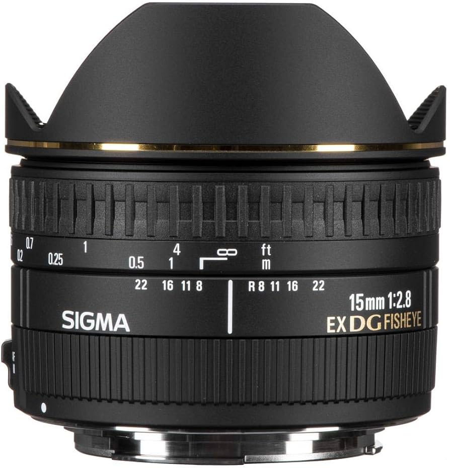 Amazon.com : Sigma 15mm f/2.8 EX DG Diagonal Fisheye Lens for