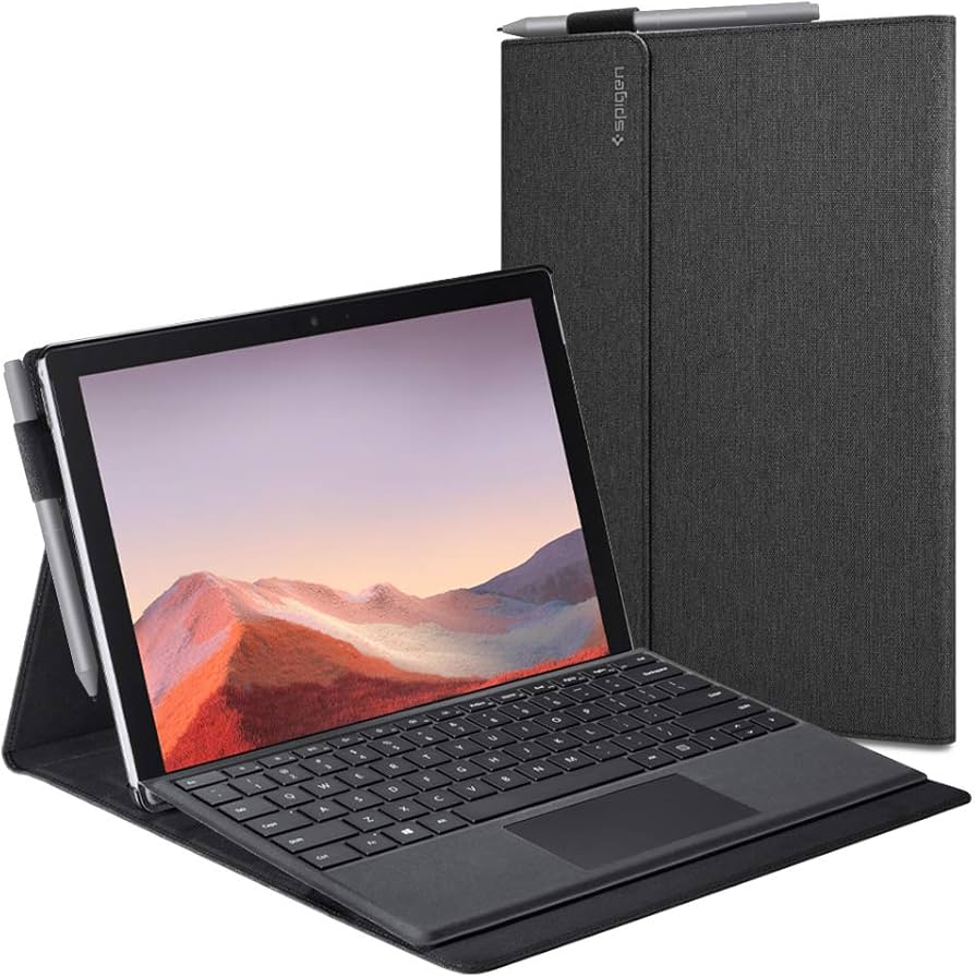 Amazon.co.jp: [Spigen] マイクロソフト Surface Pro 7 Plus/Surface